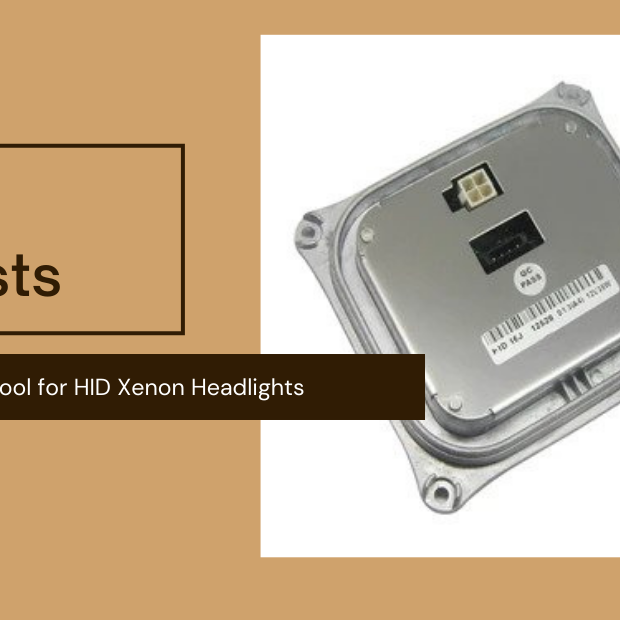HID Ballasts: An Essential Tool for Xenon HID Bulbs