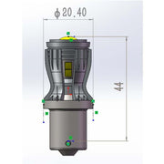 1156 1157 led small bulbs for stop, warning,  side signal lights 