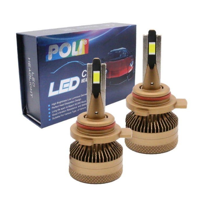 POLI Series - LED Headlight Conversion Kits - High Power 55W