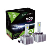 D1S OEM replacement LED high beam and low beam Headlight kit - Plug and play -LIghtingWay