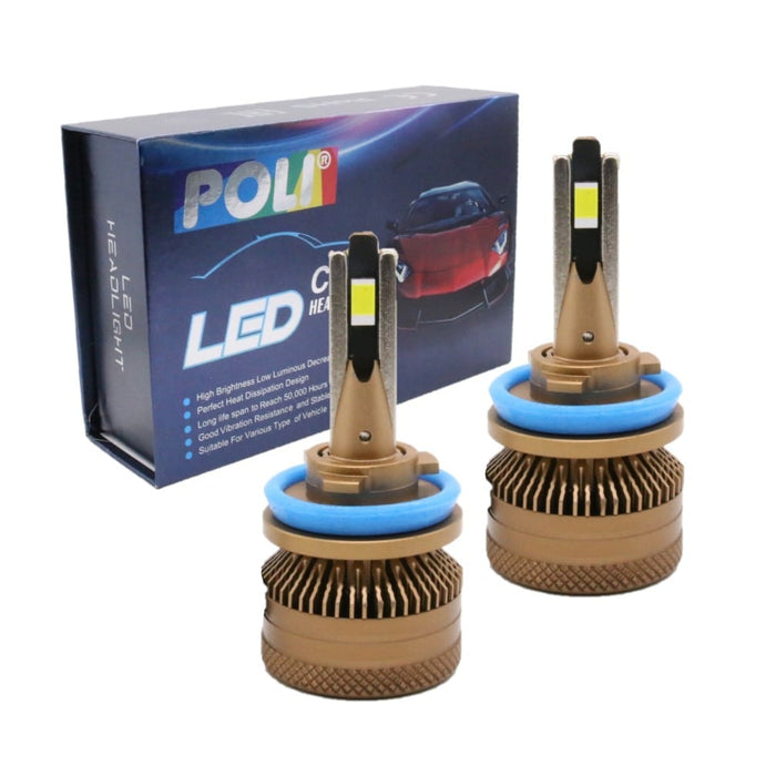 POLI Series - LED Headlight Conversion Kits - High Power 55W