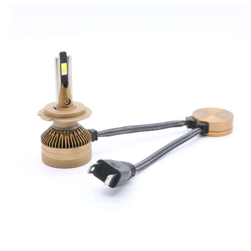 H7 - 110W High Power LED Headlight Conversion Kits - Super decode CANBUS Small Designed - lightingway