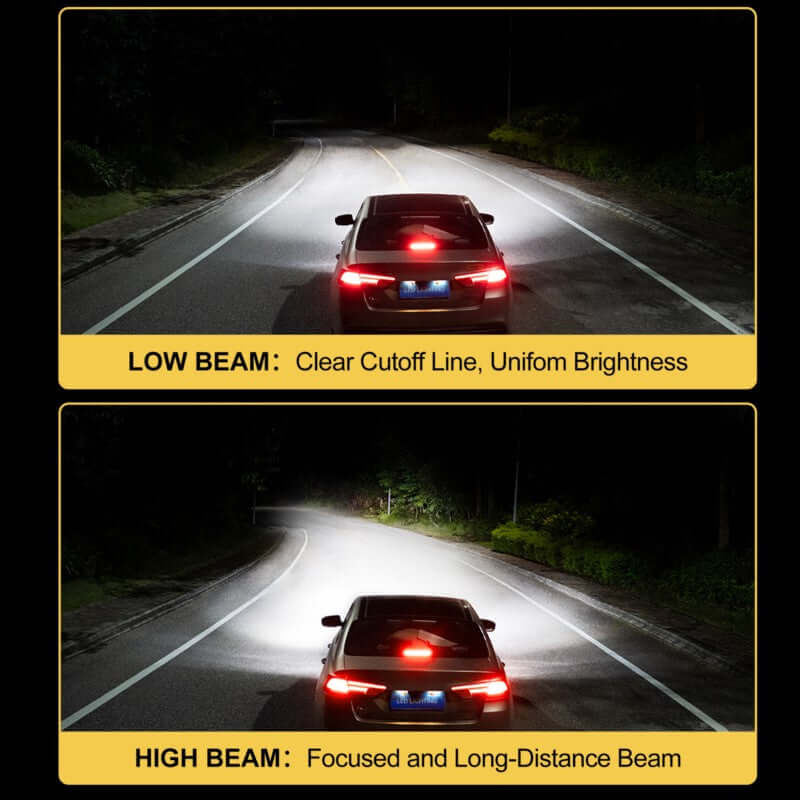 high beam klow beam Car Lights: and Low Explained Understanding how to use your car's high beam and low beam headlights is essential for safe driving, especially at night. 1. Light Stick (Indicator play installation for easy halogen bulb replacement High Beam vs Low Beam: