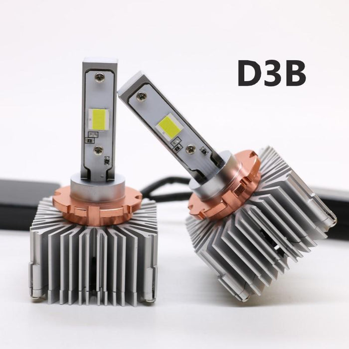 D3R LED Headlight Kit - 55W 6000K 10000LM - LightingWay