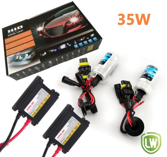 35W HID 9004 Dual Beam Low Xenon/High Halogen Conversion Kit