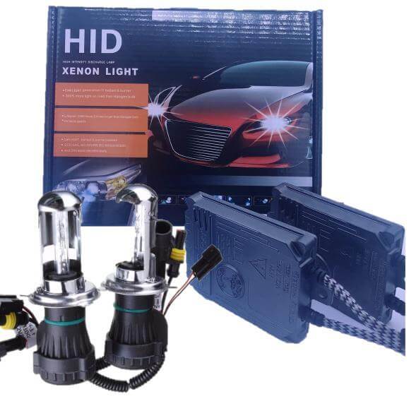 XENTEC HID Conversion Kit - 55W BiXenon Headlight Bulbs - H4 H7 9005 9006 Etc - 6000K White Or Colors