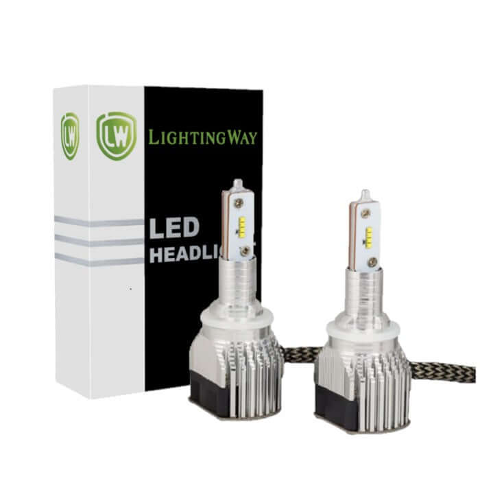 High Beam - 894 LED Headlight Kit - 6000K 8000LM With Philips ZES Chips - LightingWay