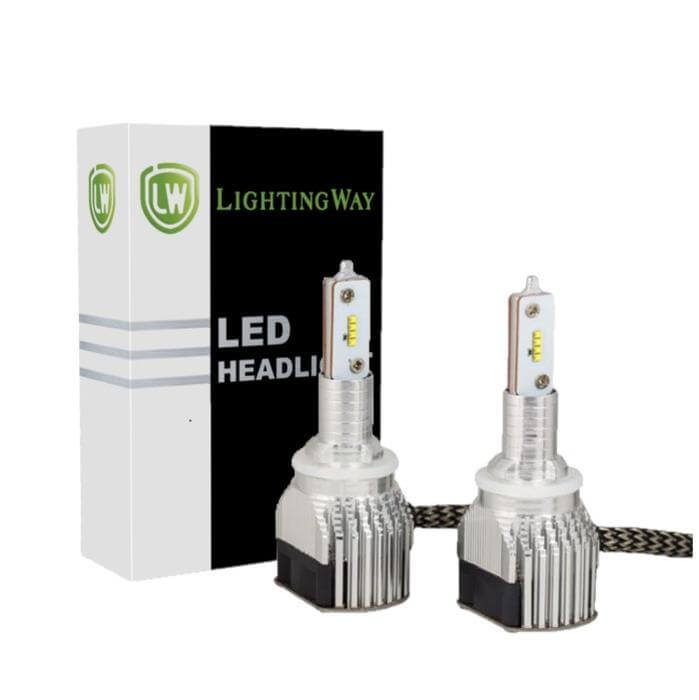 Fog Light - 893 LED Headlight Kit - 6000K 8000LM with Philips ZES Chips - LightingWay