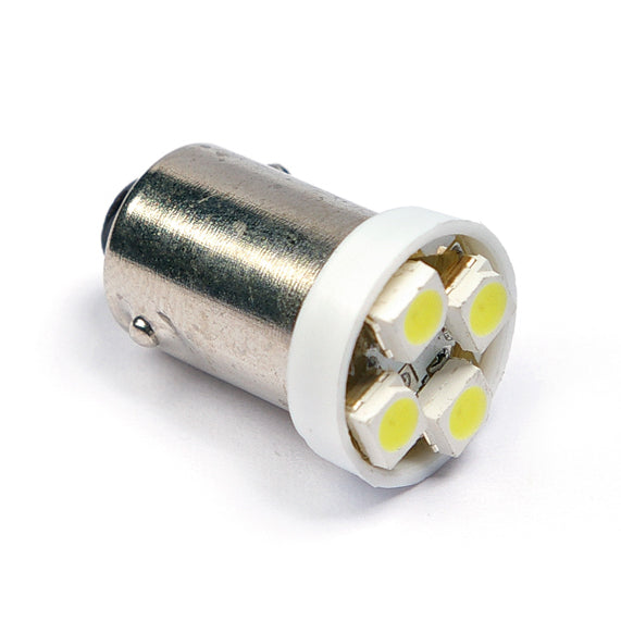 2PCS -LW114 1T10 BA9S with 1-LED 5050 SMD Interior bulb, stop light/license plate light/side turn signals bulbs 12V - LightingWay
