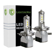 2007 Toyota Yaris H4 led headlight bulb Hi/Lo Dual beam 9003(HB2) Led Kit - LightingWay