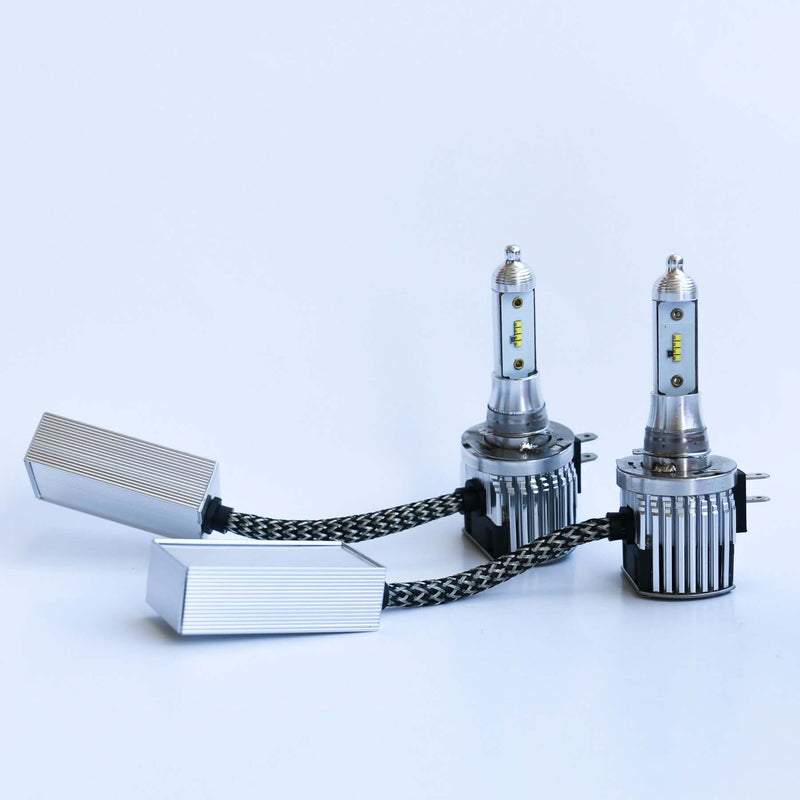 Low Beam - H11B Led Headlights Kit - 6000K 8000LM With Philips  ZES Chips - LightingWay