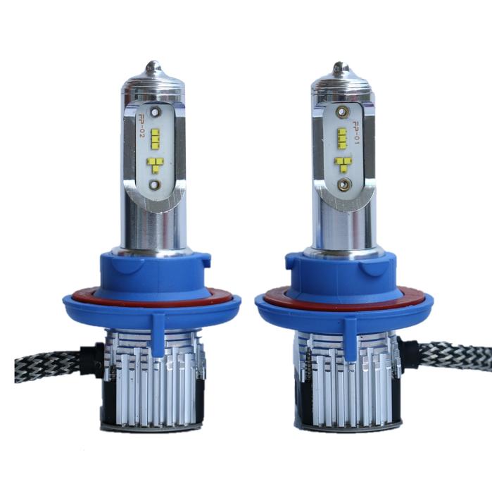 H13 Hi/Low Dual Beam LED Headlight Kit - 6000K 8000LM With Philips Chips - LightingWay