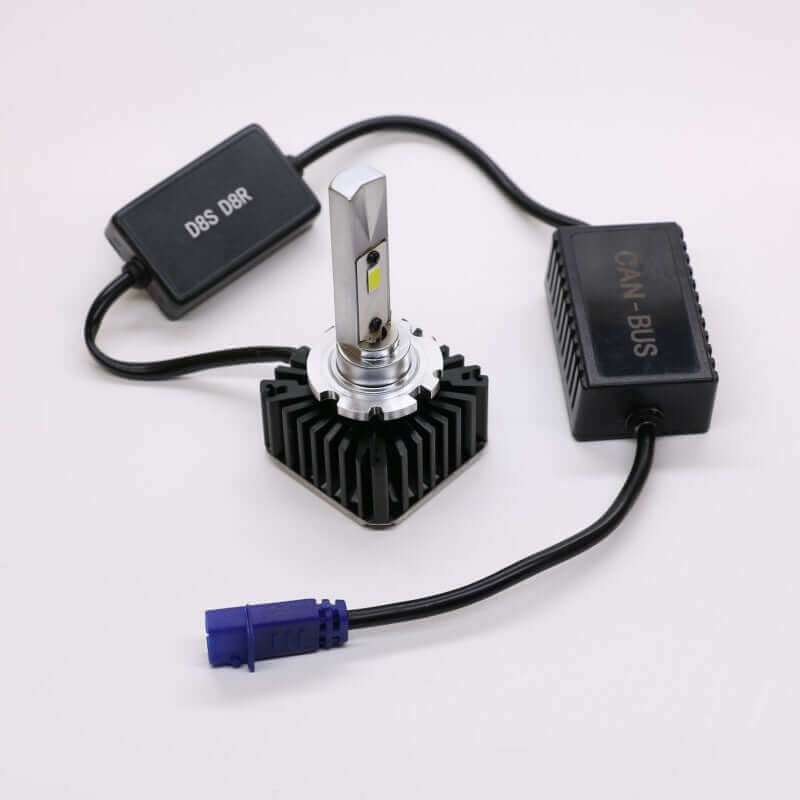 D8S LED Kit for Projector/Reflector Headlights - 6000K 8000LM free Shipping to USA and Canada