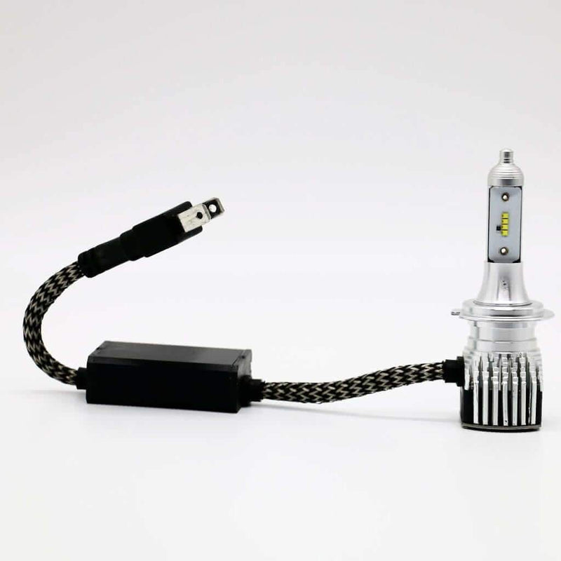 Low Beam - H7 LED Headlight Kit - 6000K 8000LM With Philips  ZES Chips - LightingWay