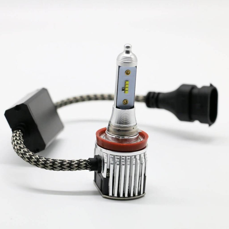 H9 LED Headlight Kit - 6000K 8000LM With Philips ZES Chips - LightingWay