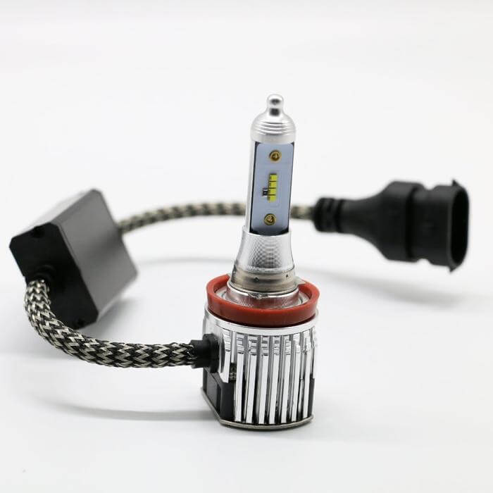 H8 LED Headlight Kit - 6000K 8000LM With Philips ZES Chips - LightingWay