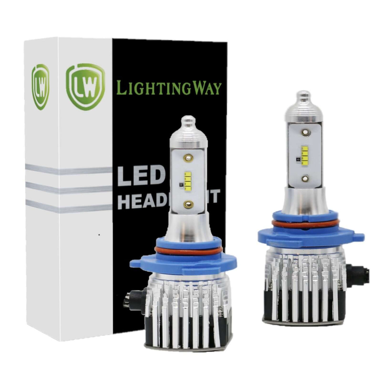 thumbnail image 2 of StoneBanks 9006/HB4 LED Headlight Bulbs – 6000K Bright White, 20000 Lumens, 2-Pack For Low Beam Or Fog Lights 2 of 6