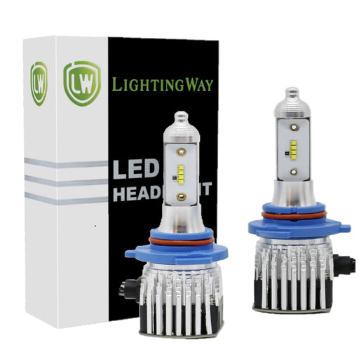 Fog Light - 9006 LED Headlight Kit - 6000K 8000LM with Philips ZES Chips - LightingWay