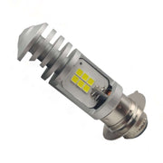 LED Headlight for Motorcycles - T19 H6M P15D 12V White Color - lightingway