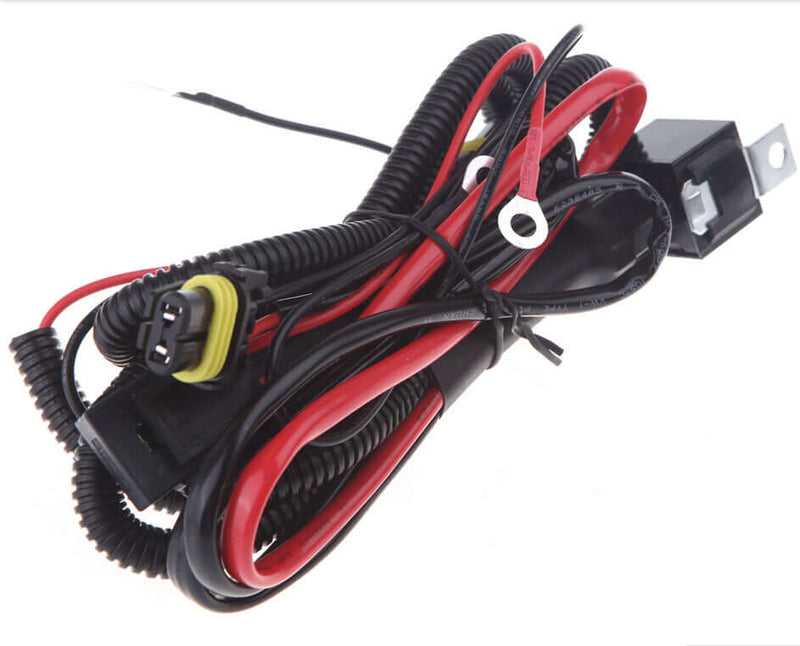 HID Xenon wire H4 H13, 9004/9007 Relay Harness wiring kit - LightingWay